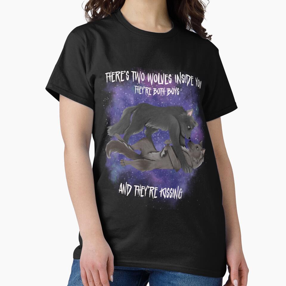Theres two wolves inside you by STAYOKBRAND