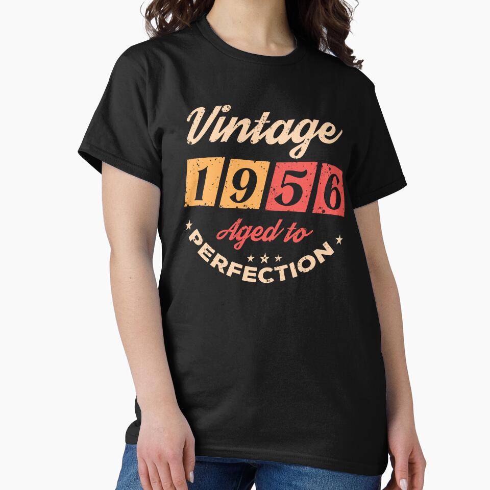 Born in 1956 vintage 70th birthday gift by Alexaltay