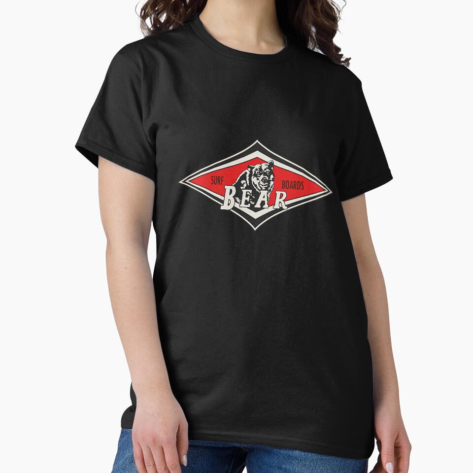 Surfing Bears Big Wednesday Cult Surfboards Red Surf Logo Diamond Retro by TheNine9company