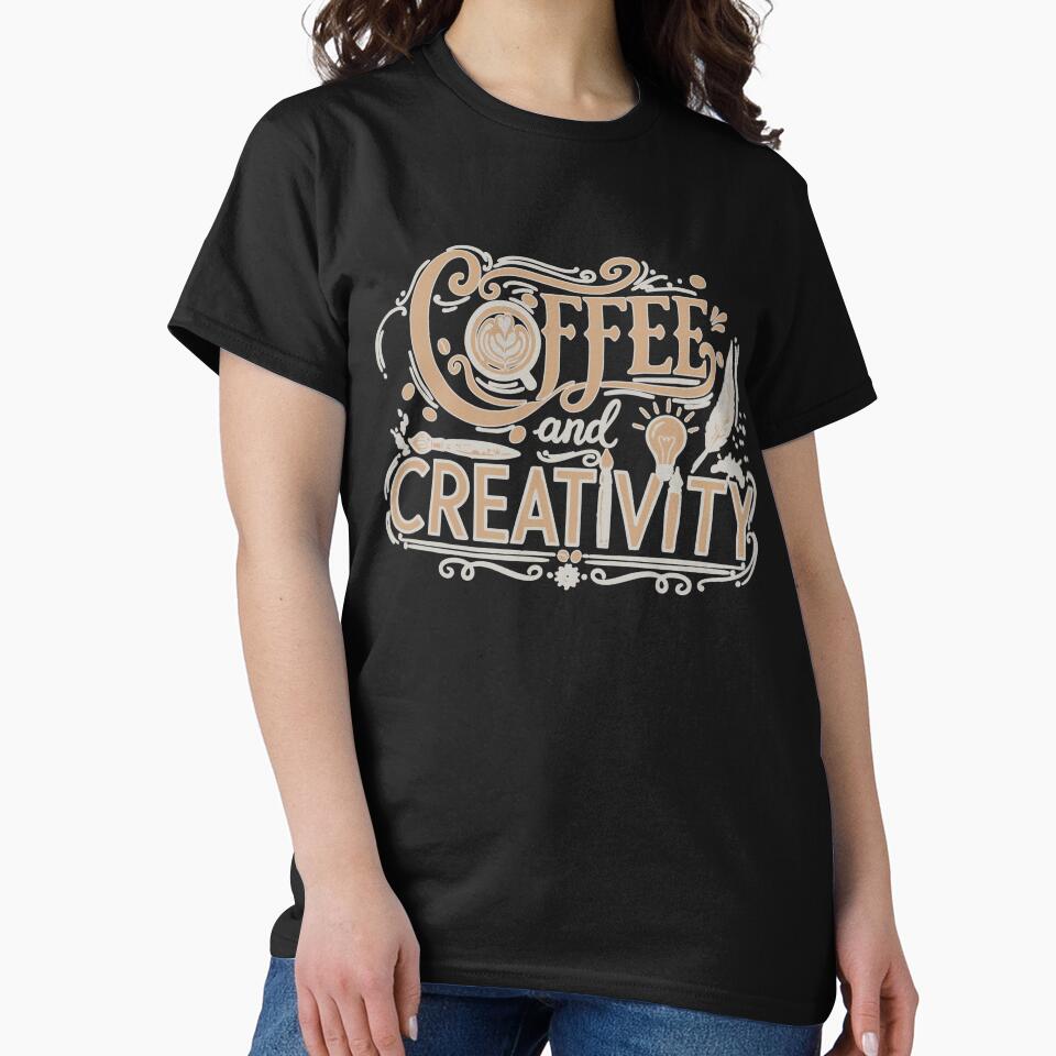 Coffee and Creativity Typography by JoseloRochaArt