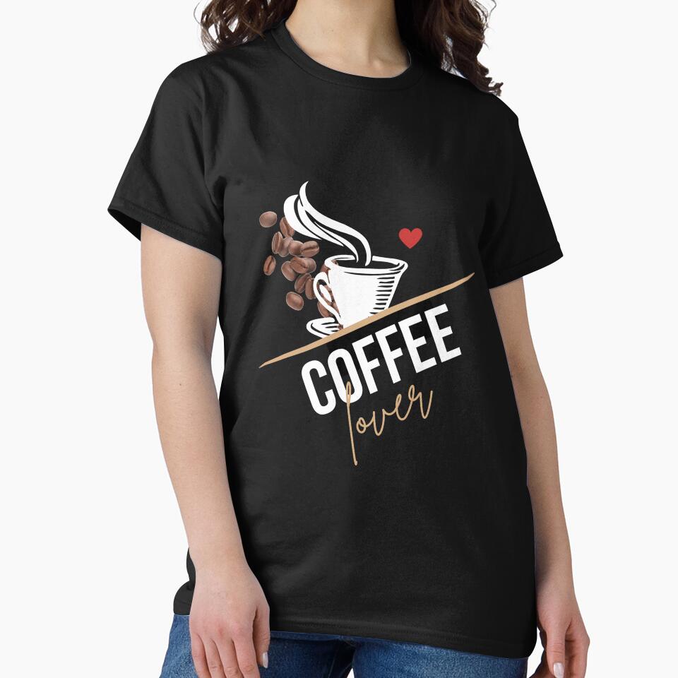 "I Love Coffee – Minimal Art Design for Caffeine Lovers" by Artchinoo