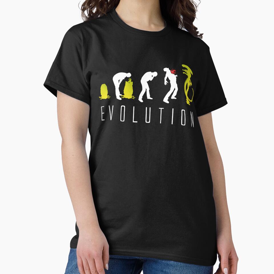 Evolution of Alien Funny Sci-Fi by Matthew Pope