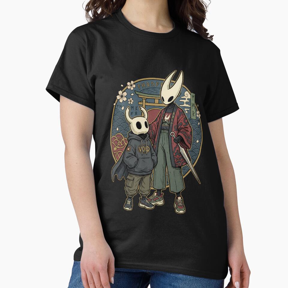 Hollow Knight Ghost Streetwear: Void Heart Urban Fashion by Senpaiwaves