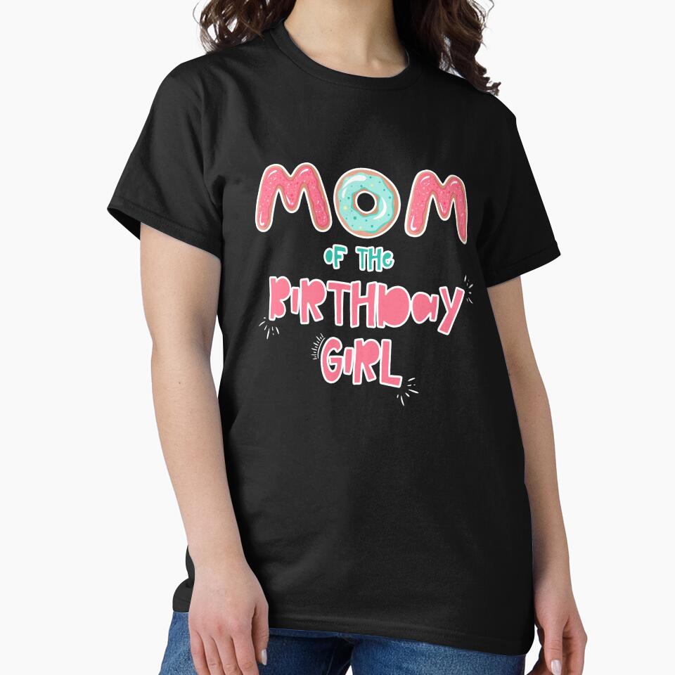 Mom of the Birthday Family Donut theme by SwankyFine