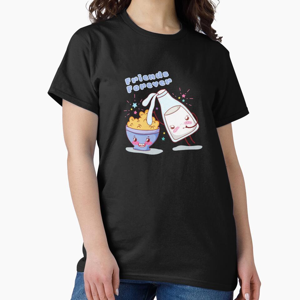 Friends Forever Kawaii Food Kawaii Breakfast by CyberArtistOne