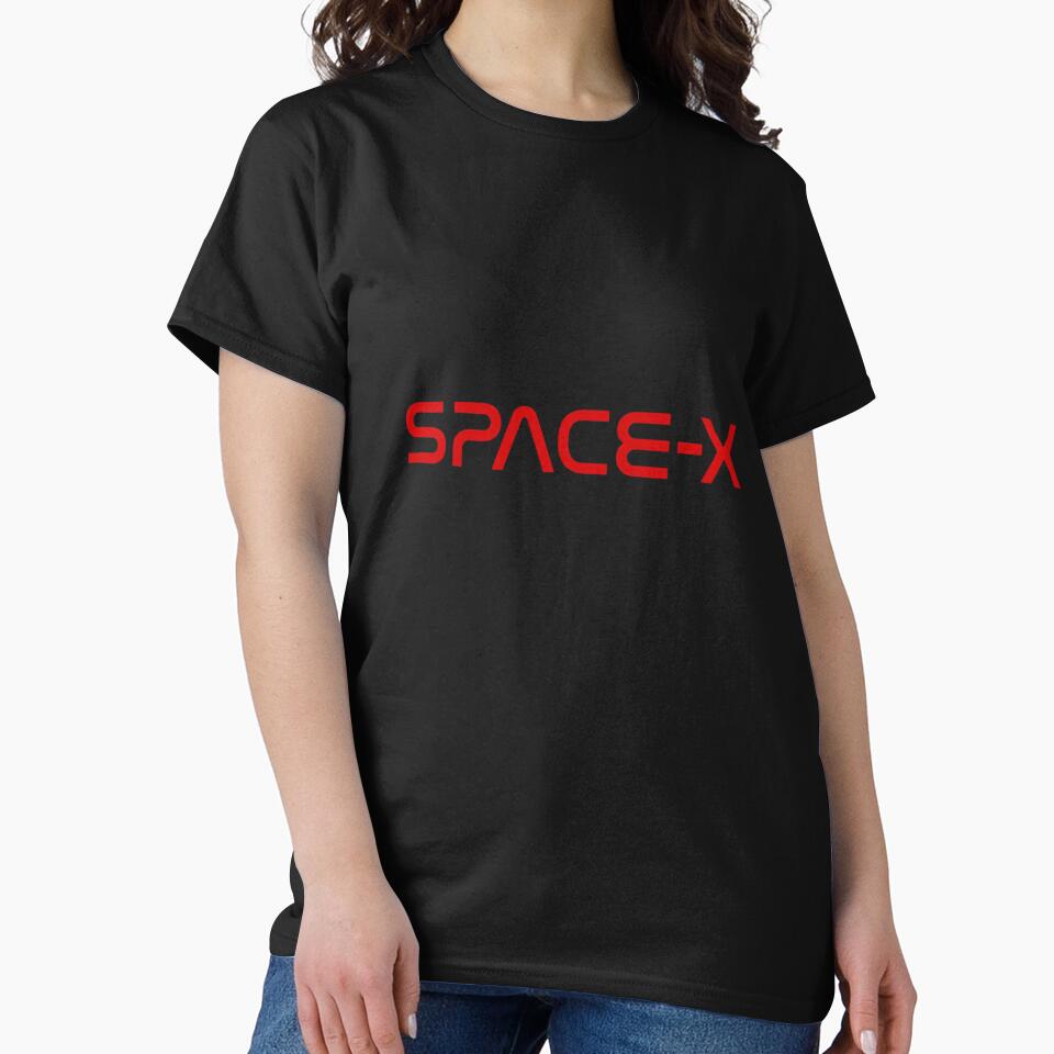 SpaceX logo - 1980s NASA style T-Shirt_41982790 by KTY-NUSS