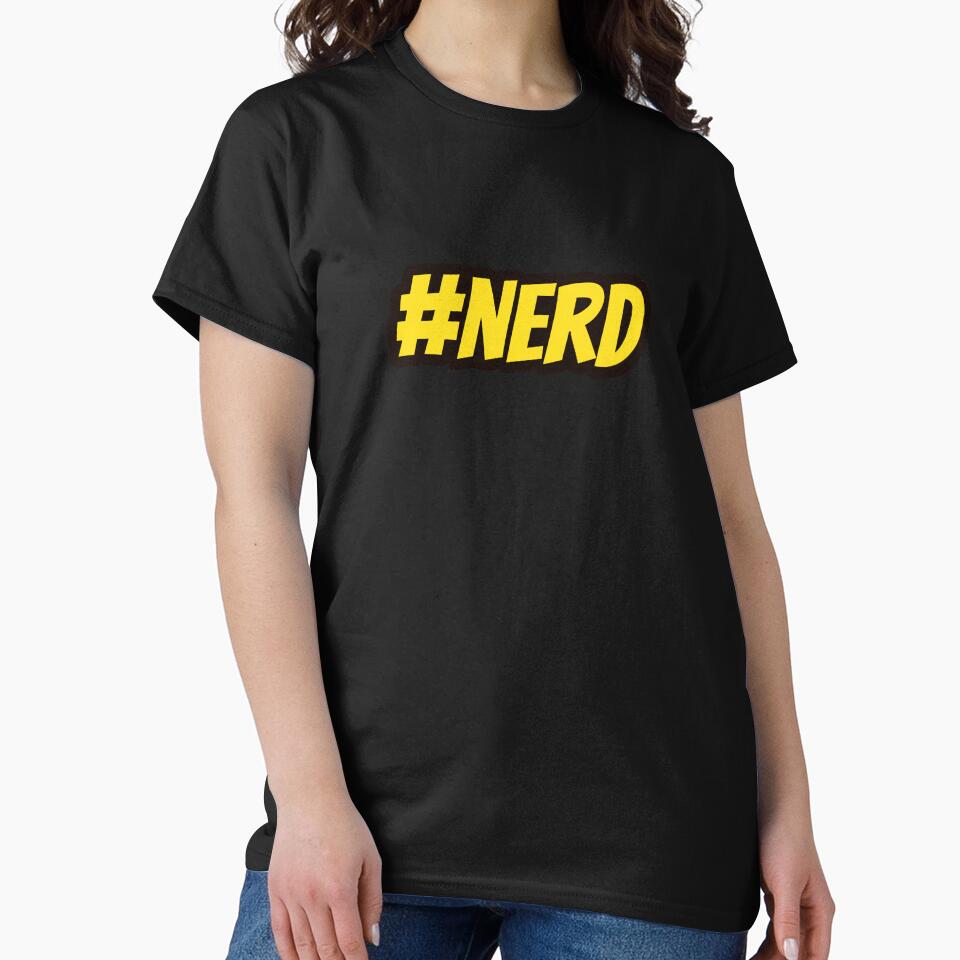 #NERD - Funny Hashtag Nerd Design by aurielphoenix
