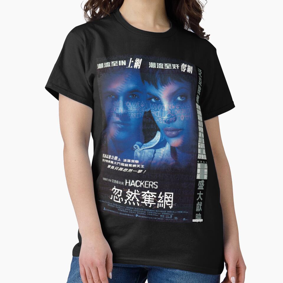 Hackers 1995 HK release movie poster by Fatsenshi