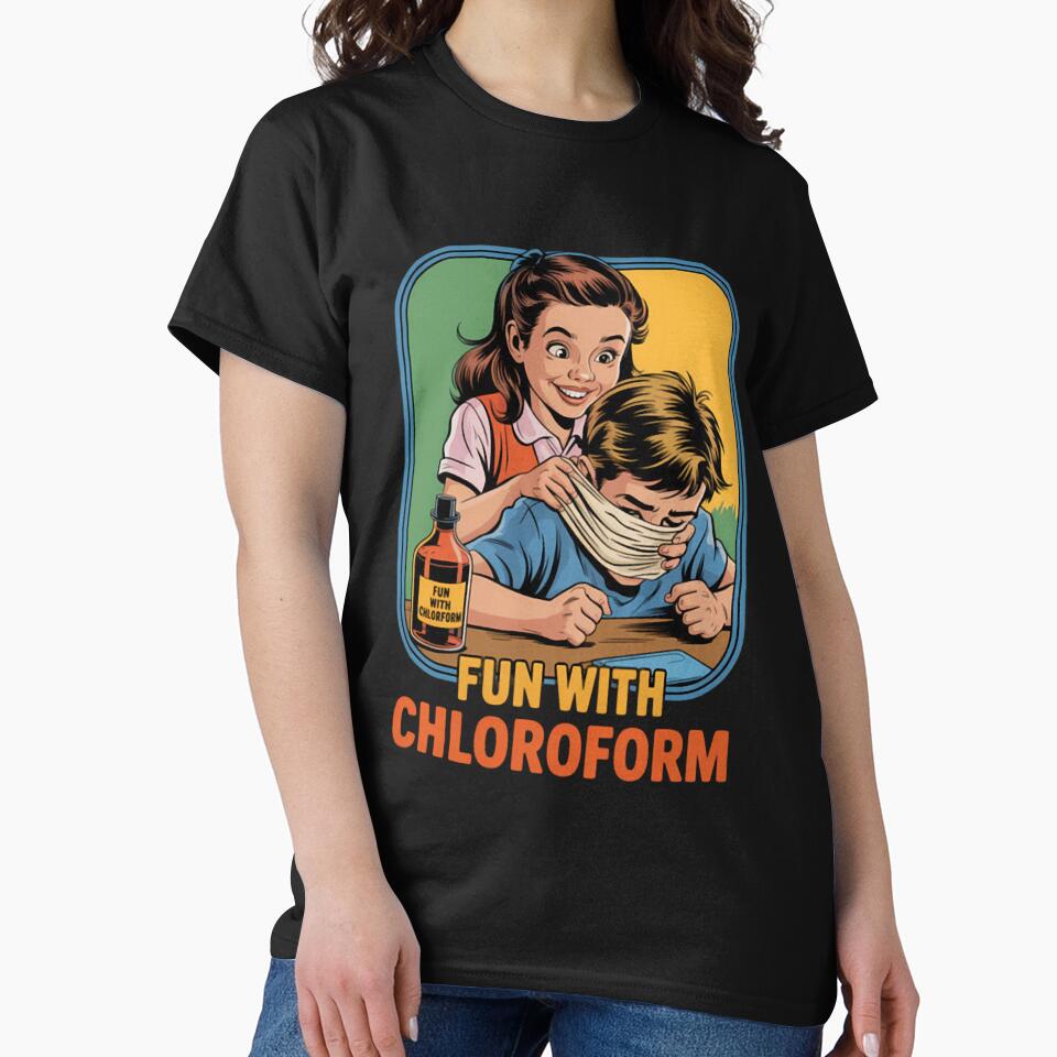 Chloroform Funny Dark Humor Sarcastics by isatnelkaitio
