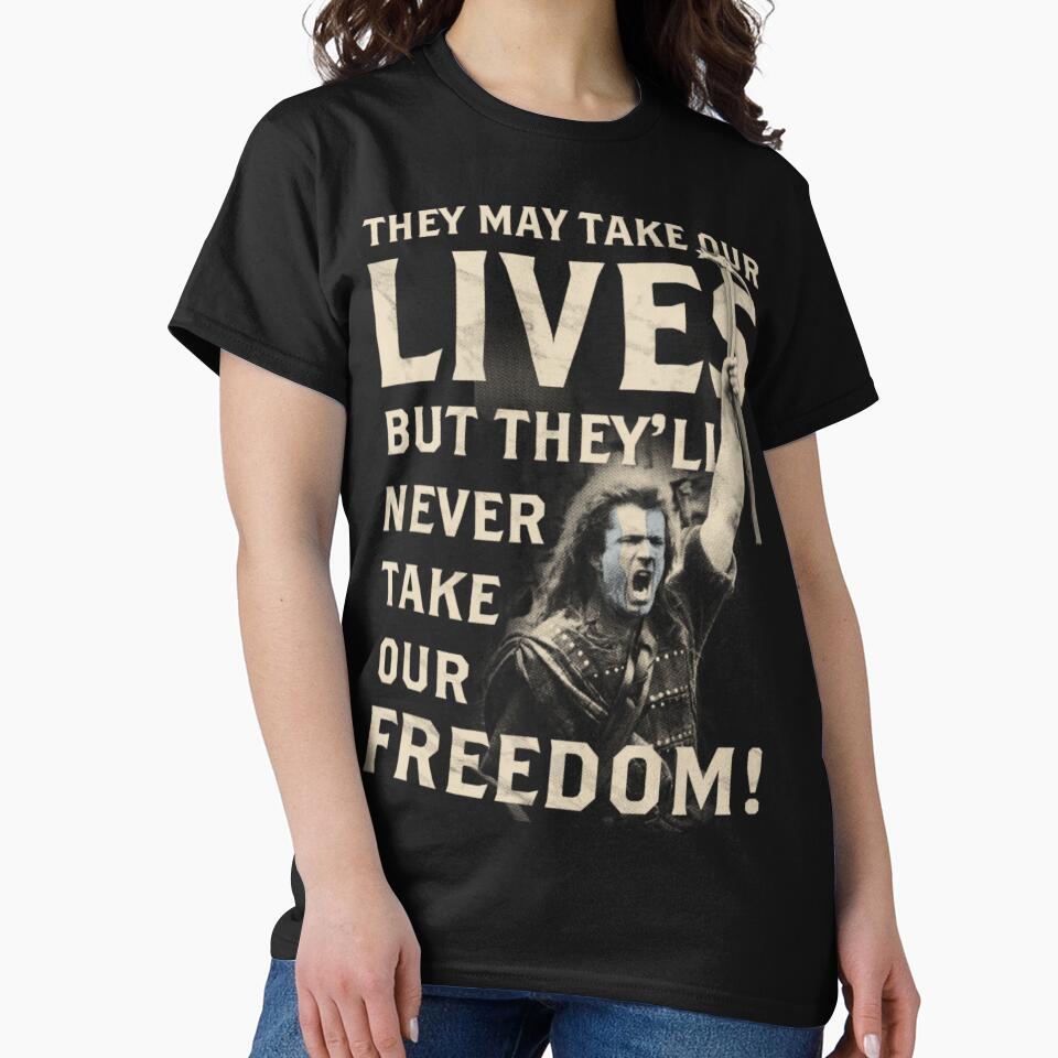 They May Take Our Lives, But They'll Never Take Our Freedom! by Aleksandar Kostjuk