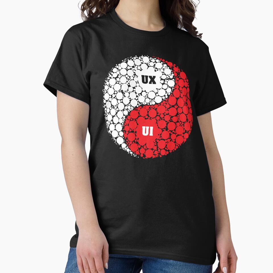 Balance Yin Yang UX/UI Designer Shirt by knapst