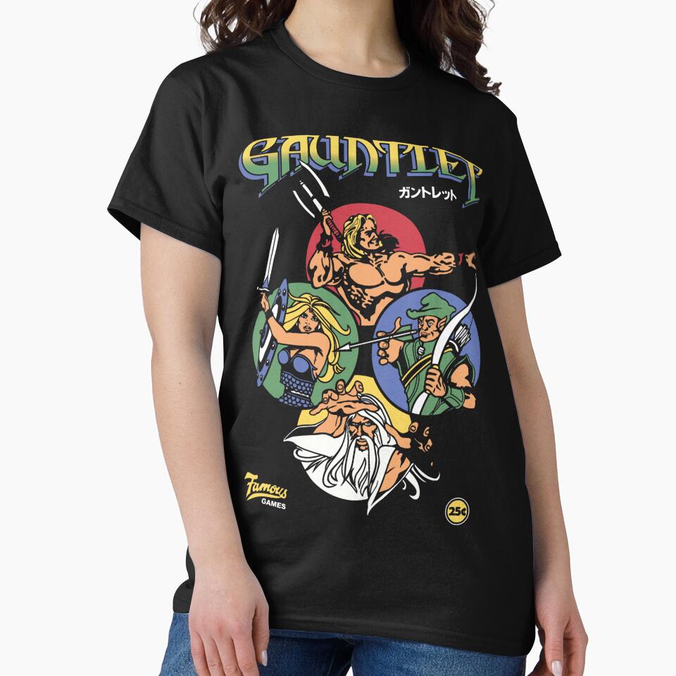 Gauntlet Retro Vintage Arcade Gaming by SydnieLebsack