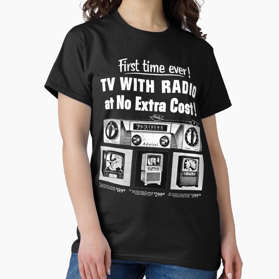 Copy of TV WITH RADIO COMBO - 50s ADVERT by ThrowbackAds