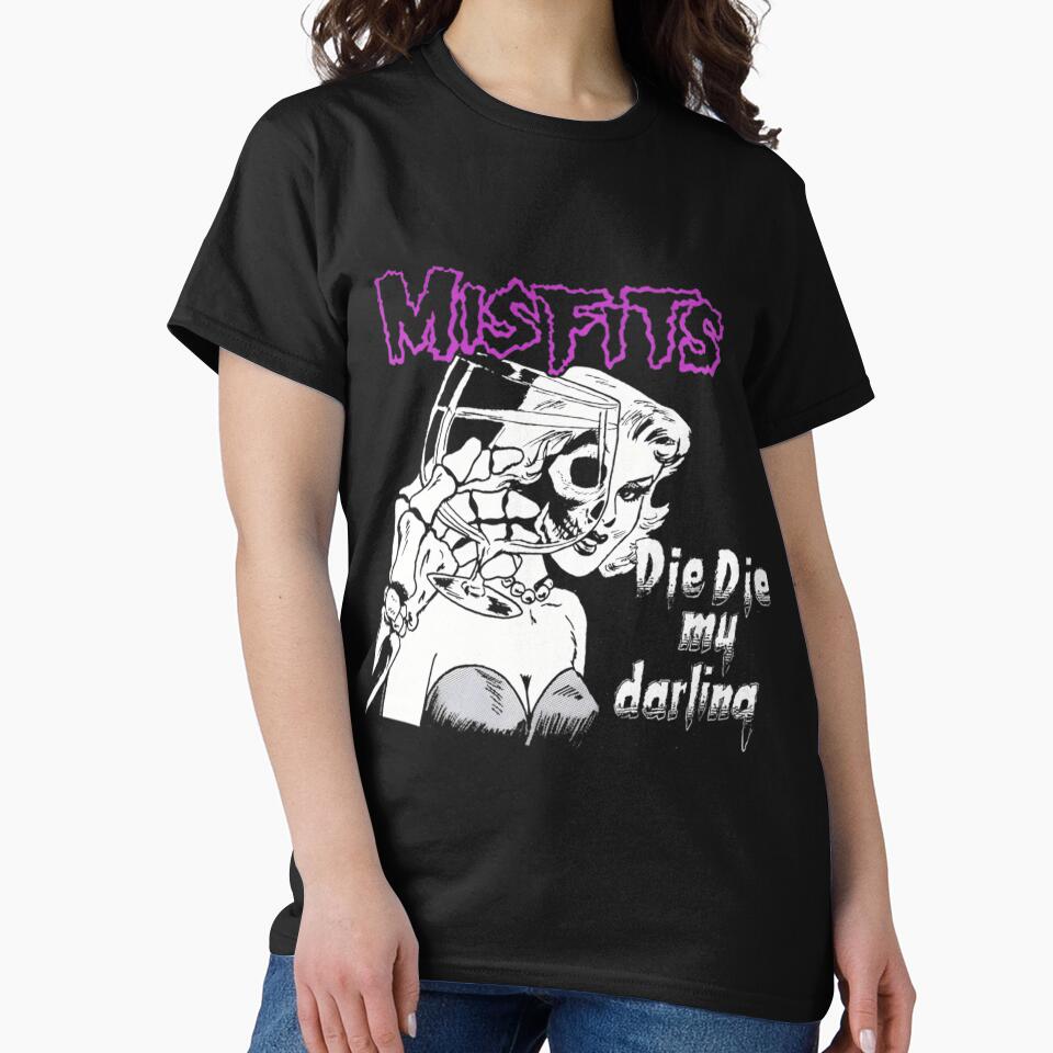 Vintage Rock Misfits Band Albums Punk Tour Logo by HanekampScott