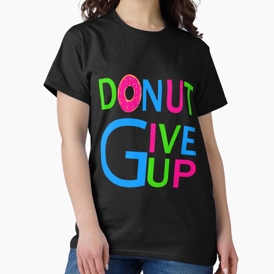 donut give up: donut gift:donut lover gift ideas:a gift for who loves donuts by khalidelk