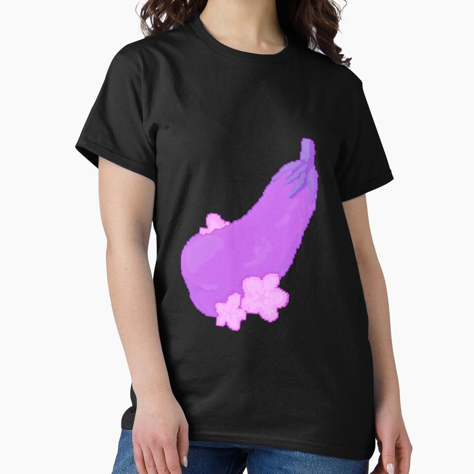 Eggplant Kawaii by Paintingpixel