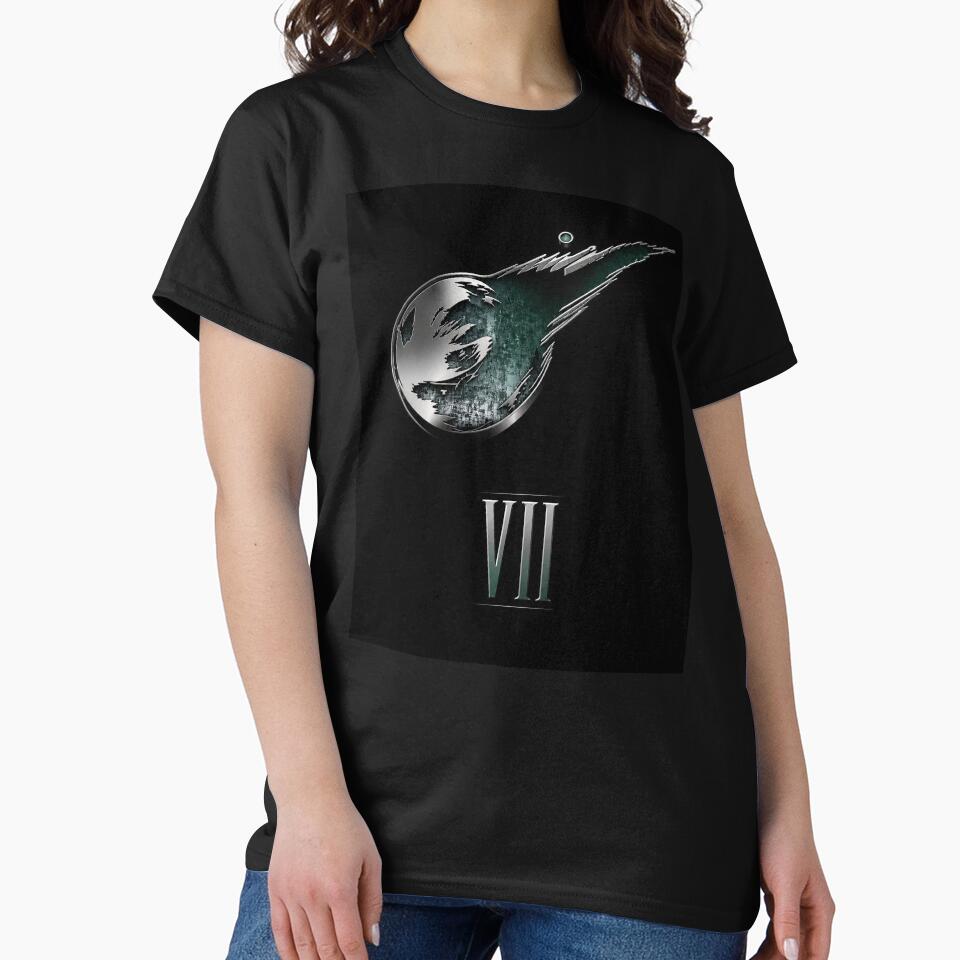 Minimalist Final Fantasy VII meteor logo by Jerhus