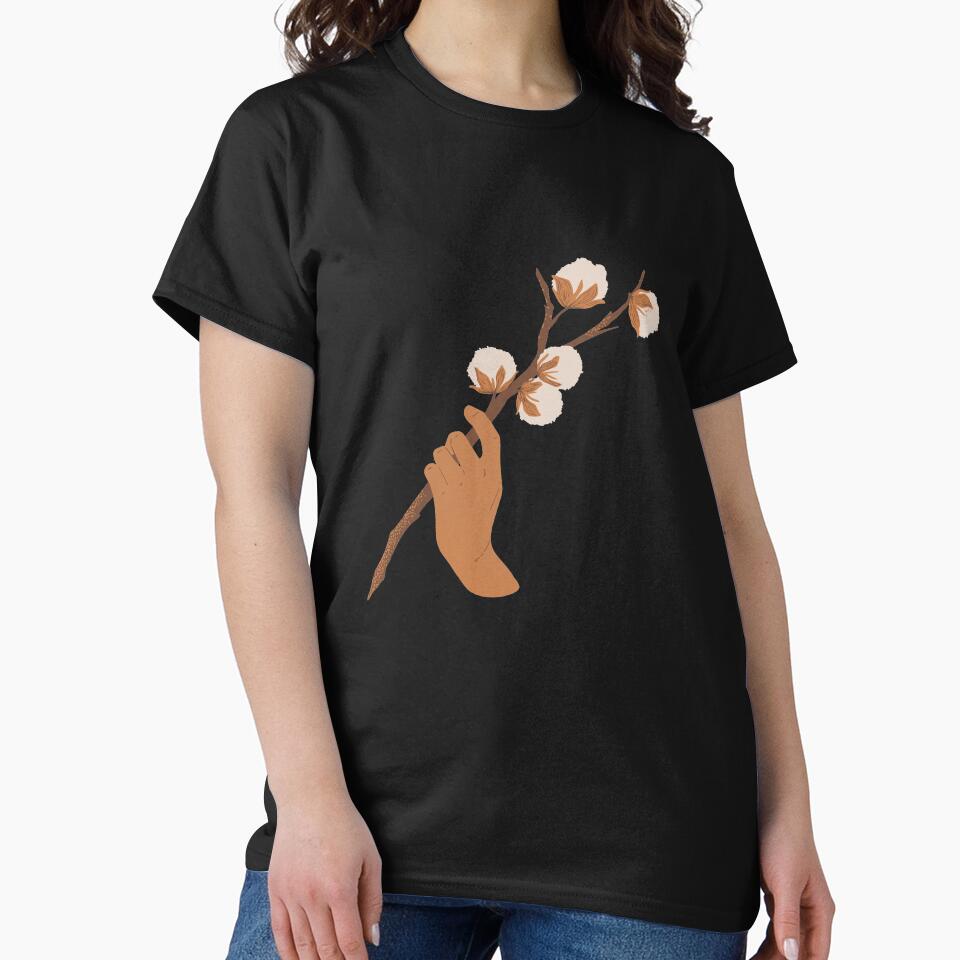 Aesthetic holding cotton in hand by DaphneyBlossom