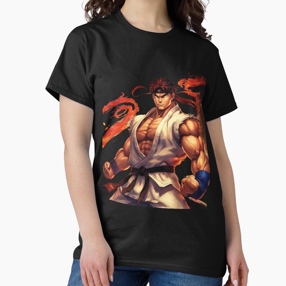 Karate Fighter Retro Video Game Geek Art by LuizSilva1983