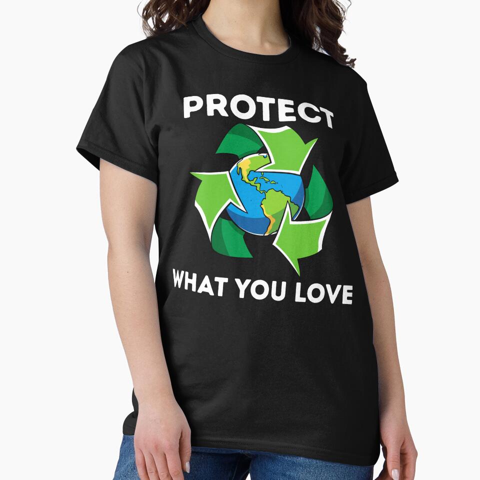 Protect What You Love – Retro Nature-Inspired Design by Gravly