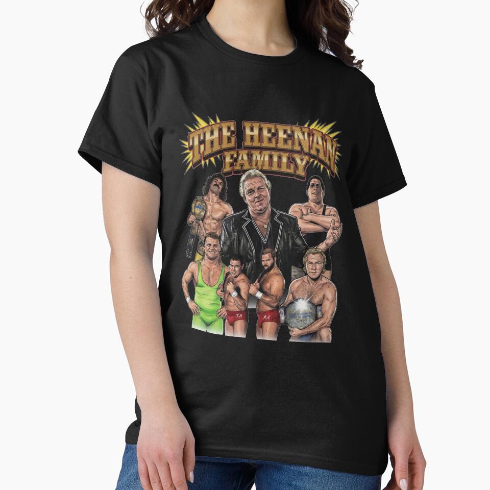 The Heenan Family Wrestling tshirt - Bobby The Brain Heenan & His Champions Art Print by The Irish Whip