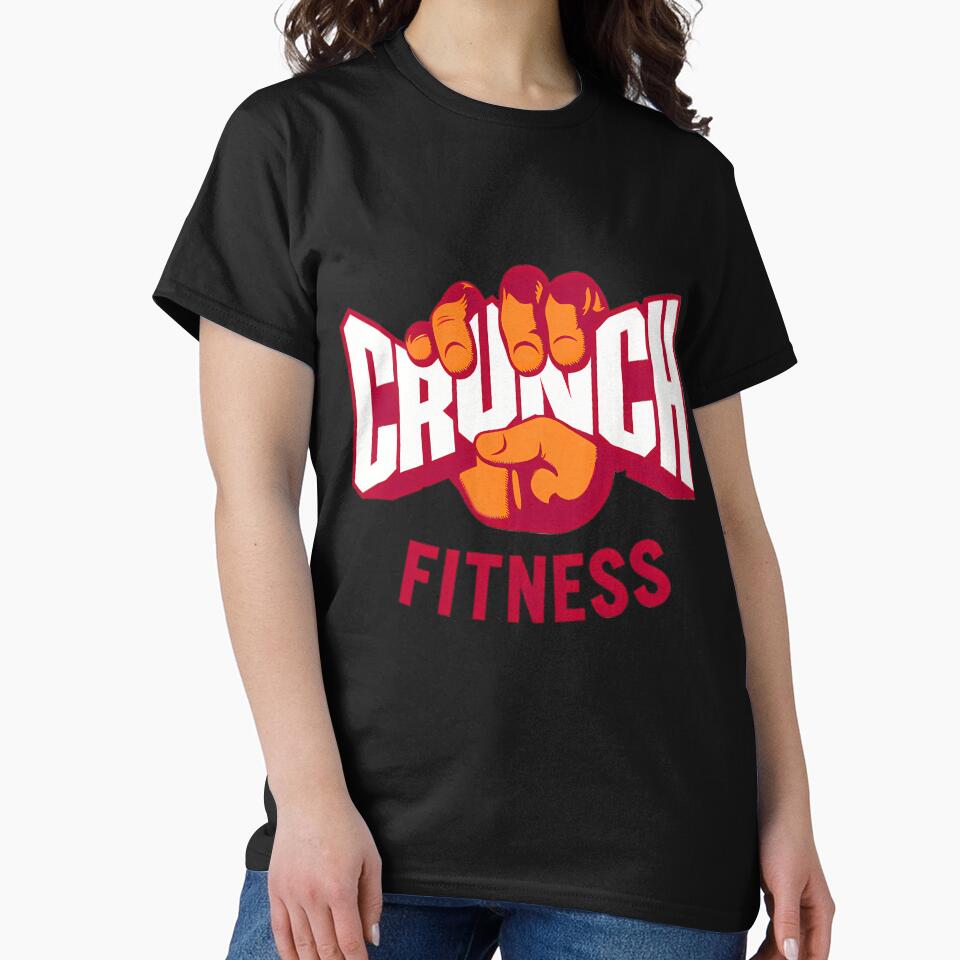 Attractive Crunch Fitness Logo by FlirtyDigital