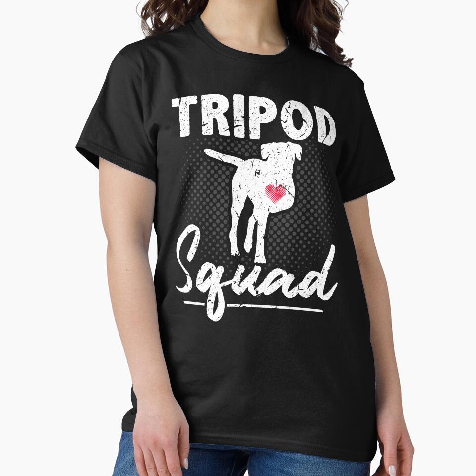 Tripod Squad Three Legged Dog Amputee Puppy Adoption by Sinful Charm