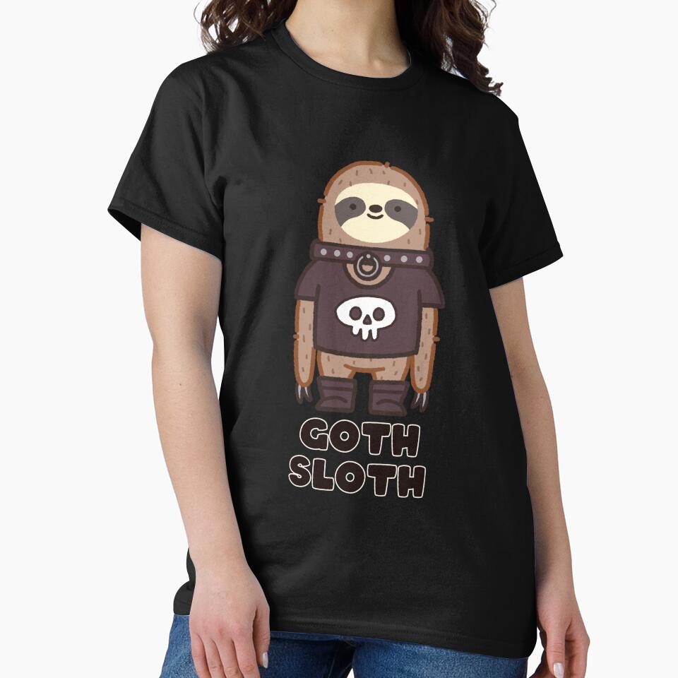 Goth Sloth by DocHackenbush