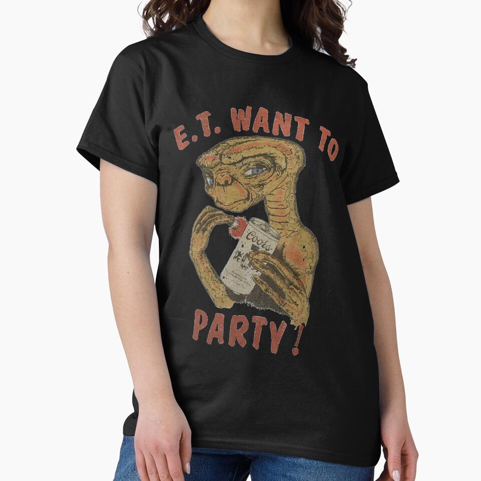 ET Wants to Party (retro 80s) Essential by GregoryAlan01