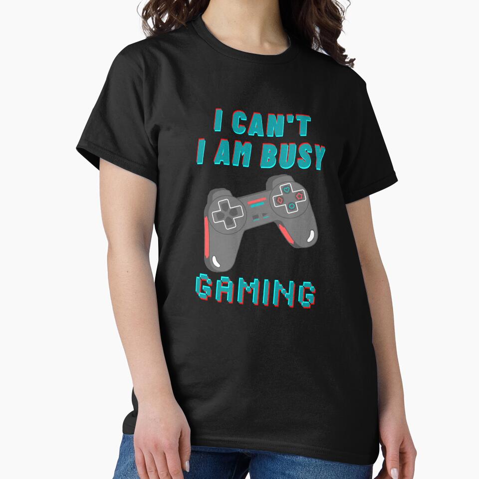 I can't i am busy gaming by aoichan3939