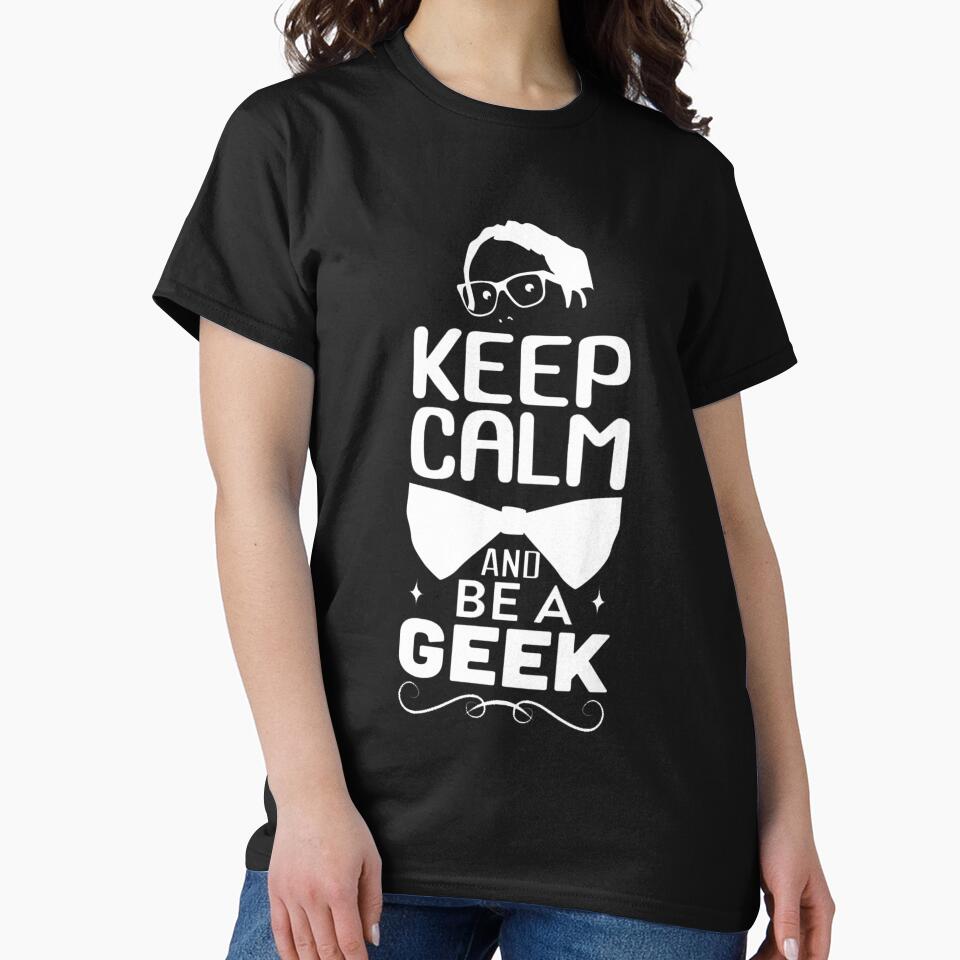 Keep Calm and Be a Geek by Bambobox
