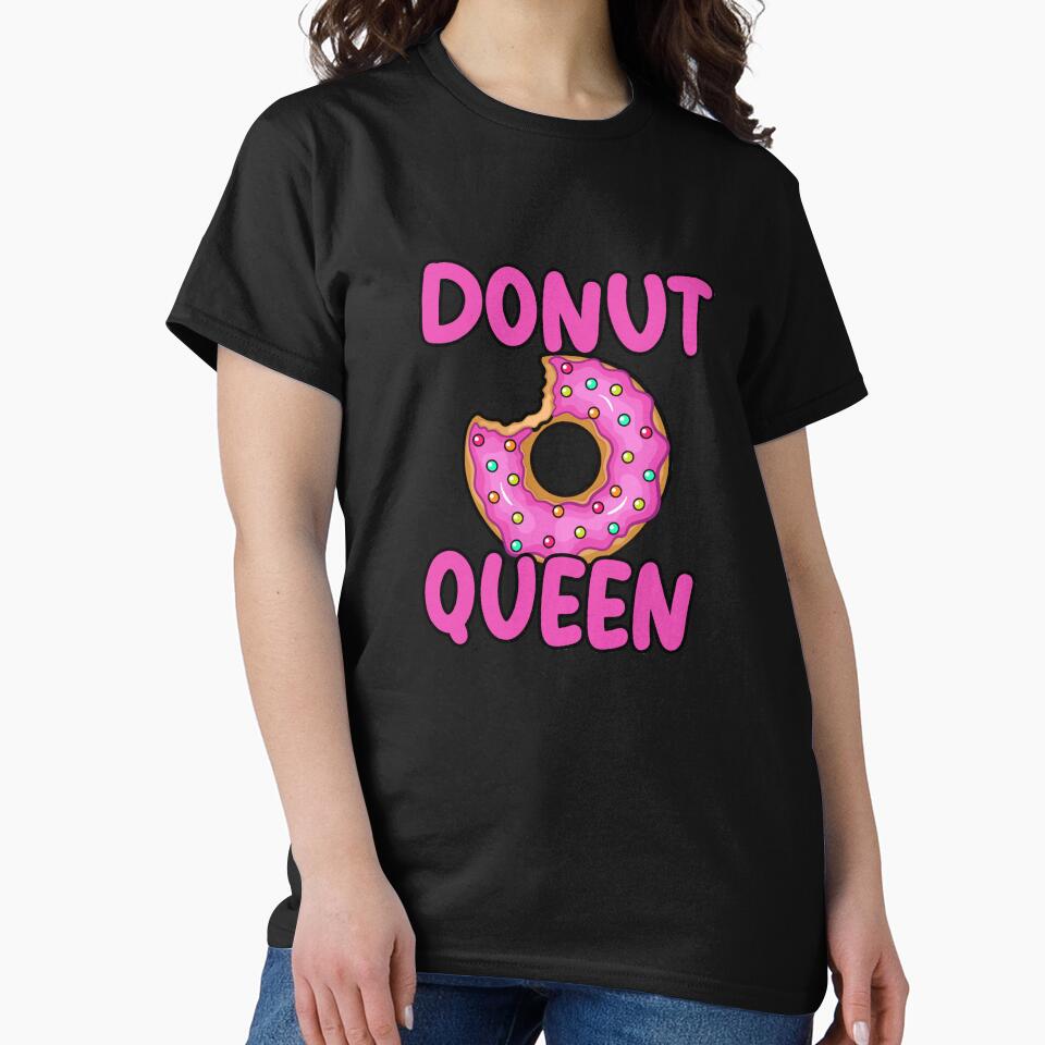 Donut Quenn Mama of  Funny  Donut Birthday by SwankyFine