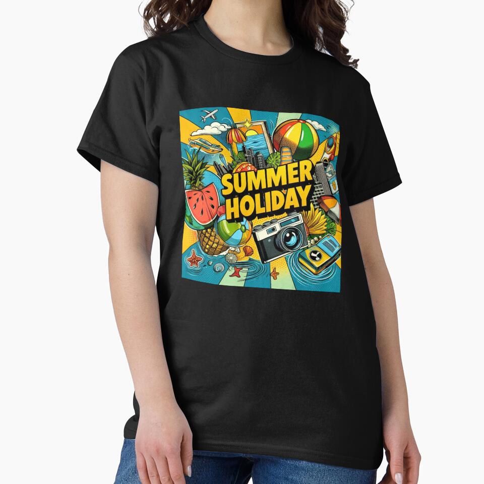 Pop art style summer holiday desighn by Dogandesighn