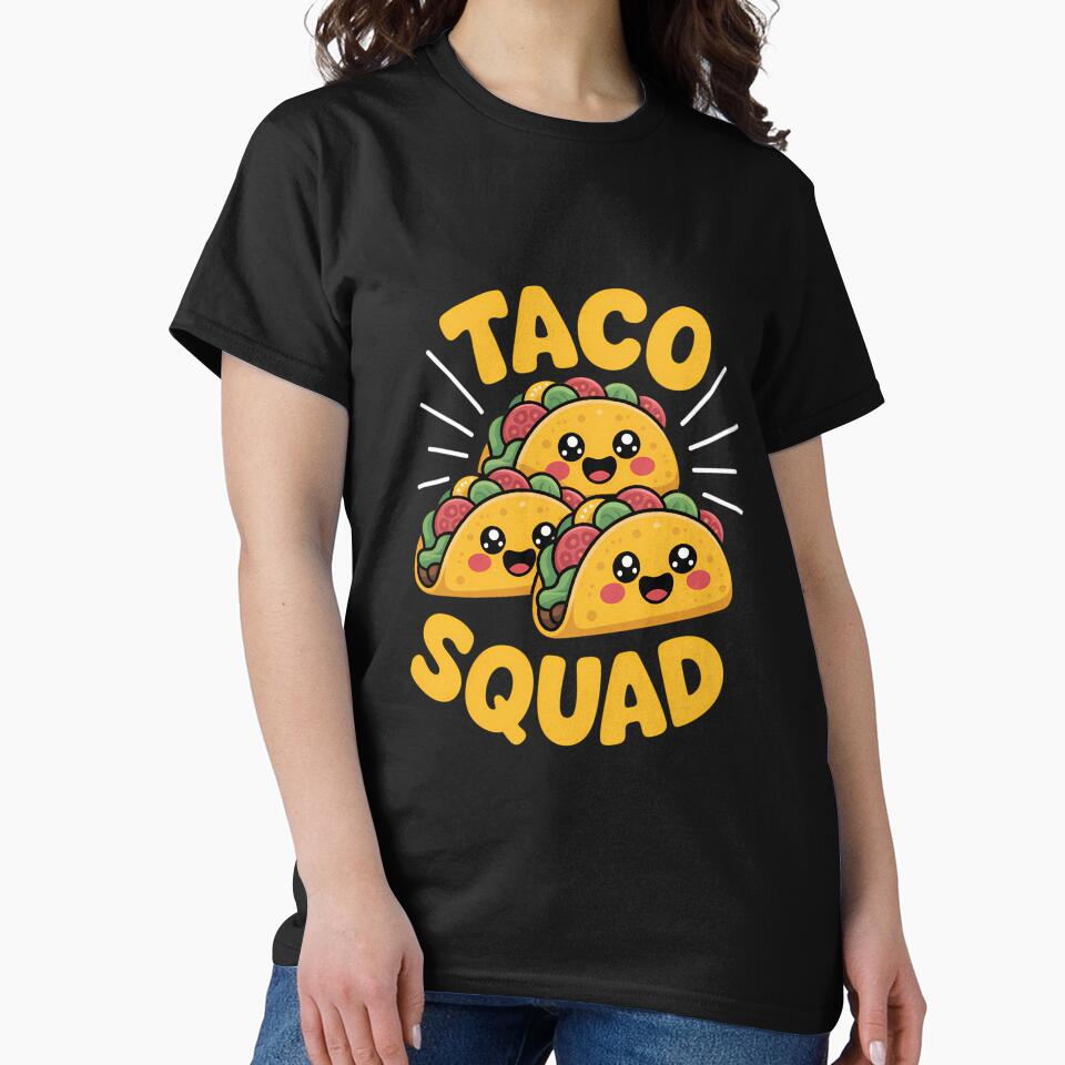 Funny Taco Squad Cute Mexican Food Lover by unlehorbuson