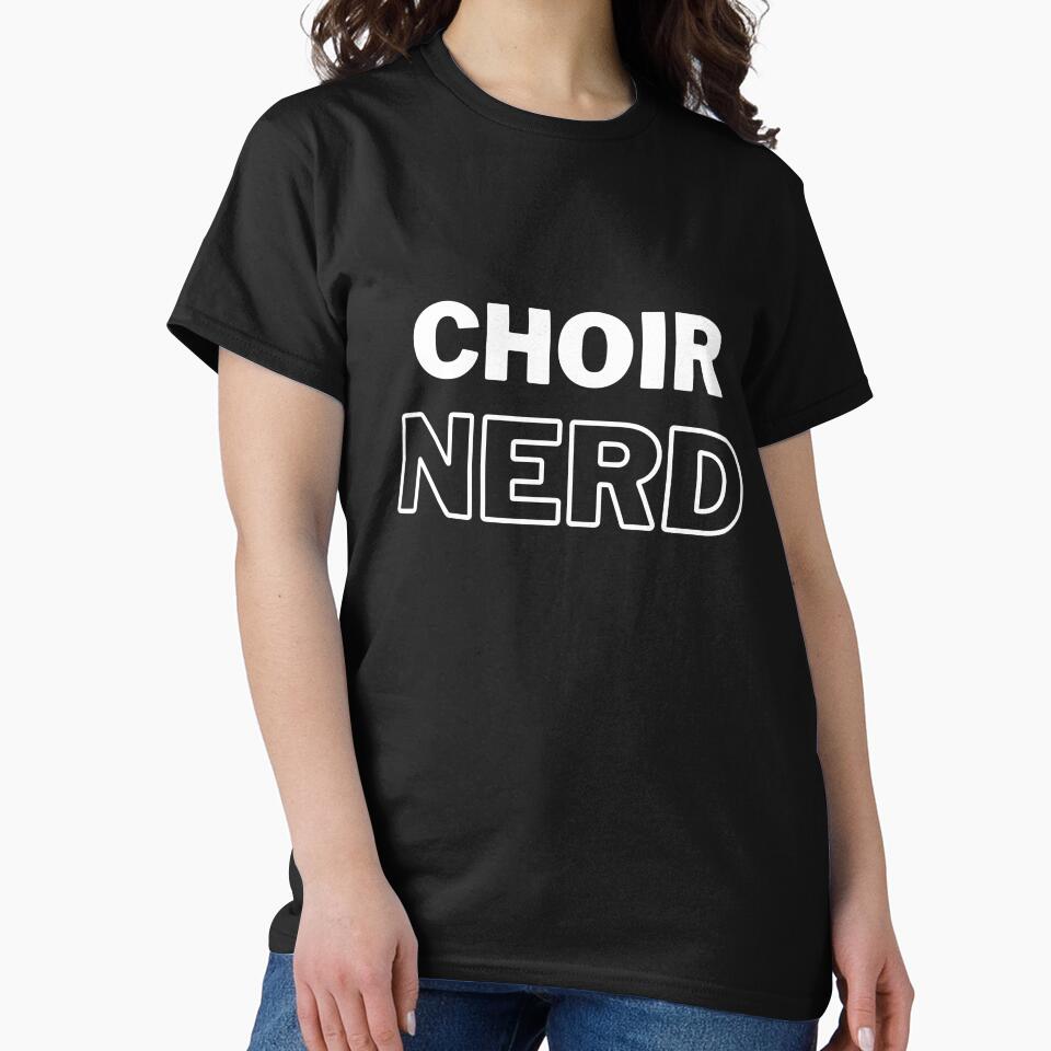 Choir Nerd (WHITE TEXT - only suitable for dark backgrounds by EmmaDeanMusic