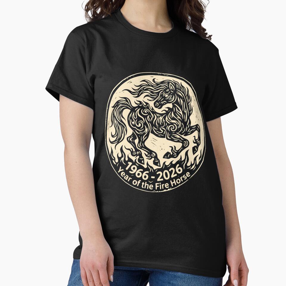 1966–2026 Year of the Fire Horse 60th Birthday Chinese Zodiac by kiralynstration