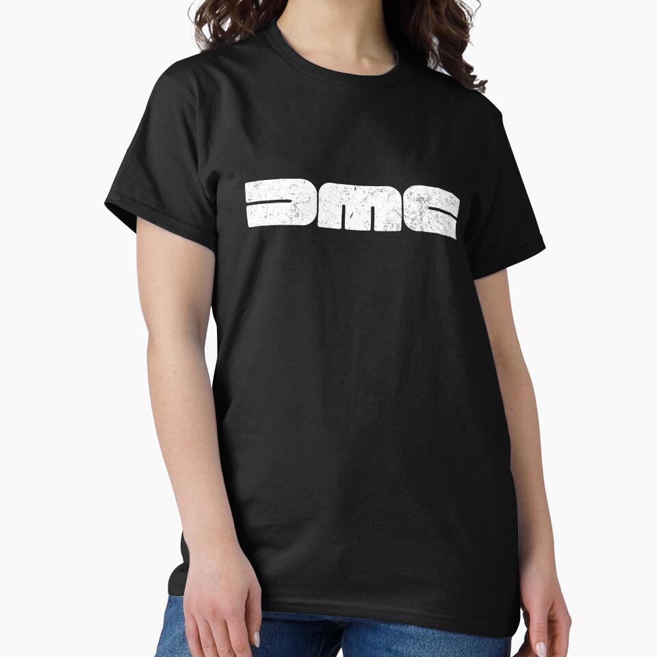 DMC - Delorean Vintage logo by Primotees