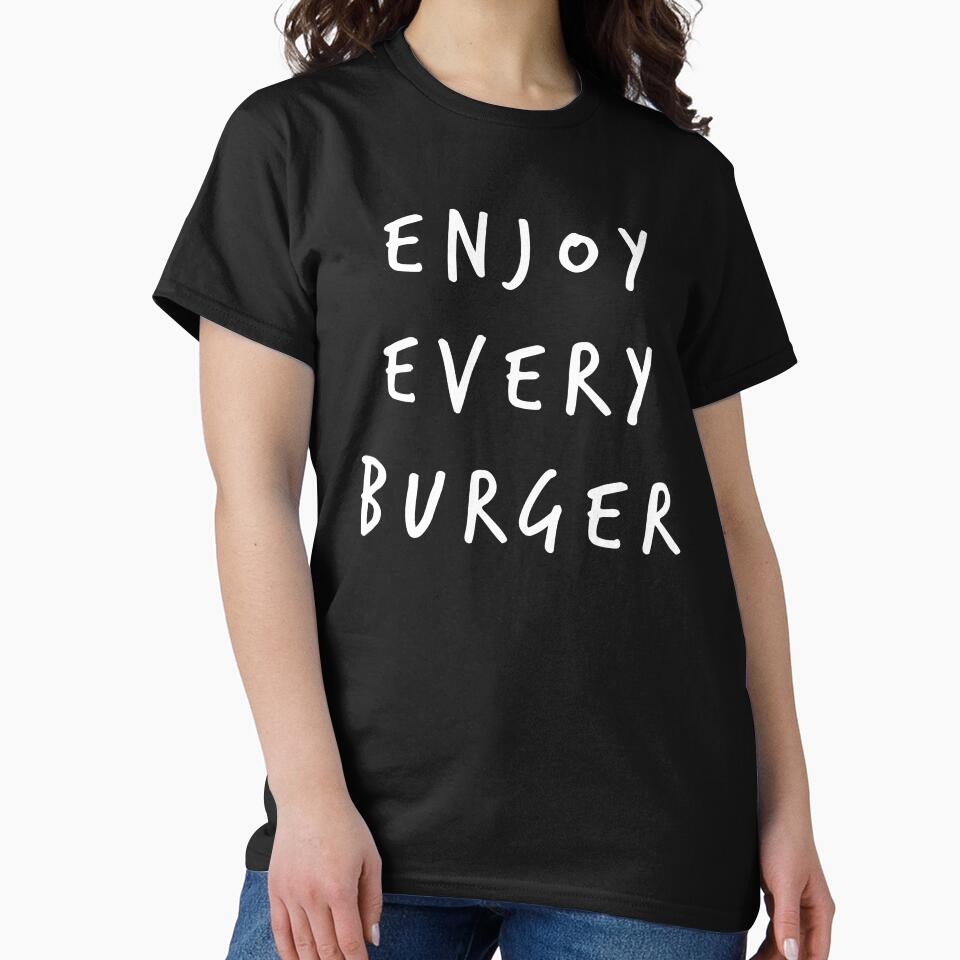 Enjoy every burger by Dinashop
