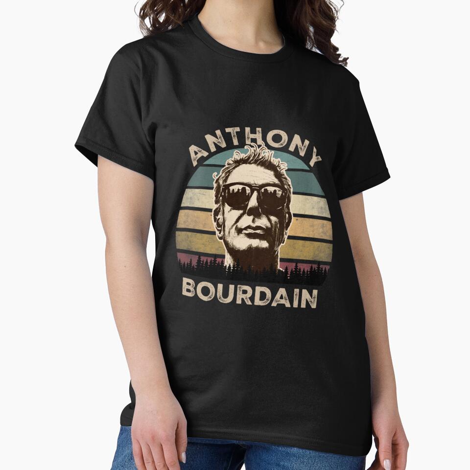 Anthony Bourdain Retro Vintage Oversized(1) by EclectricDesign