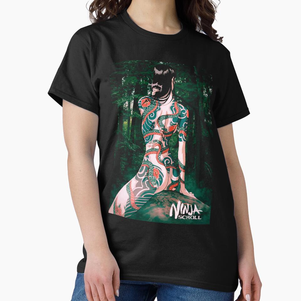 Ninja Scroll Benisato  - Tshirt by DallinLebsack