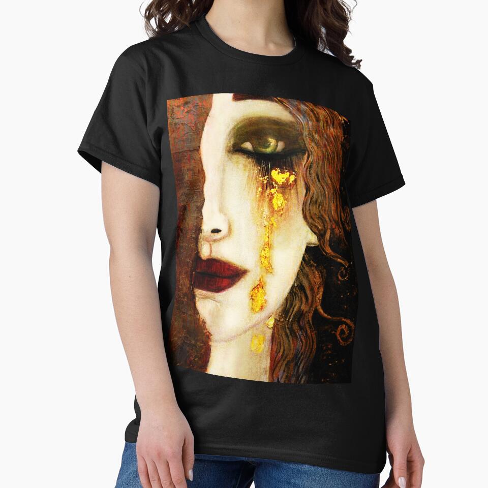 Golden Tears Freya’s Tears of Gold Anne Marie Zimmerman (School of Klimt) by timelessfancy