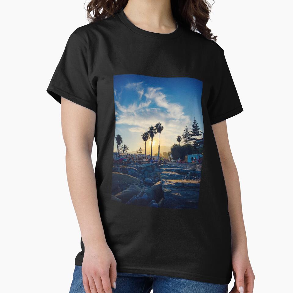 Summer Italian Beach Sunset Palms by eleonoraingrid
