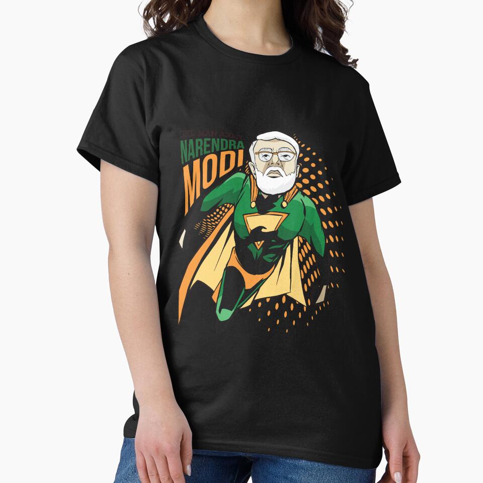 narendra modi superhero by pirminio