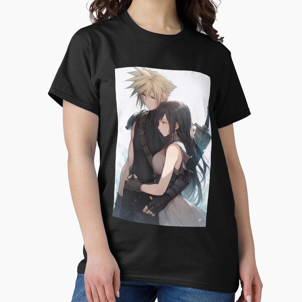 Cloud + Tifa - Final Fantasy VII by DanielsonLiza