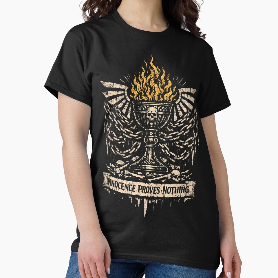 Innocence Proves Nothing Gothic Print by agearb
