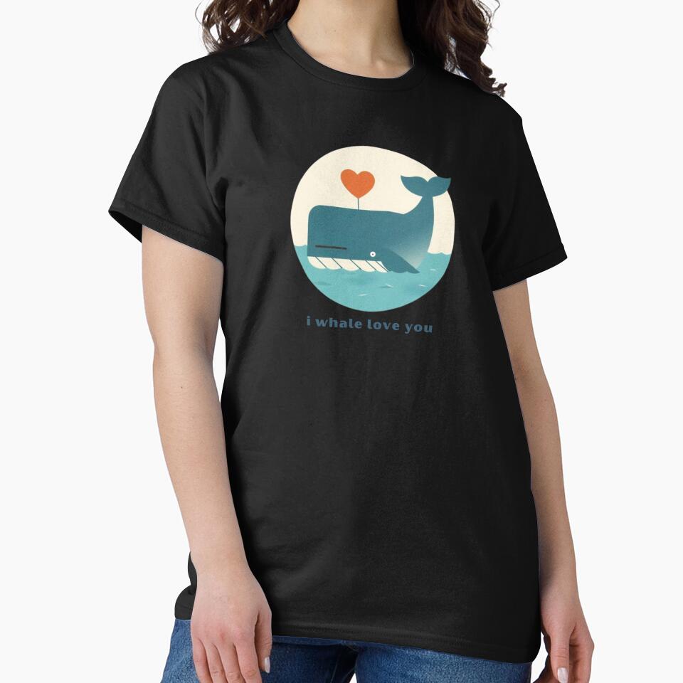 I Whale Love You - Cute Pun | TeeHee Puns Funny Design by TeeHee Puns