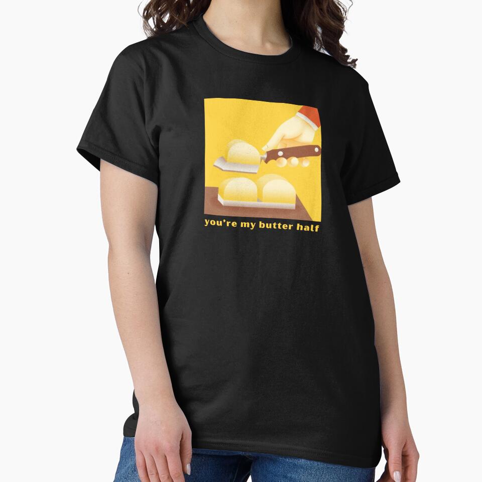 You’re My Butter Half - Cute Pun | TeeHee Puns Funny Design by TeeHee Puns