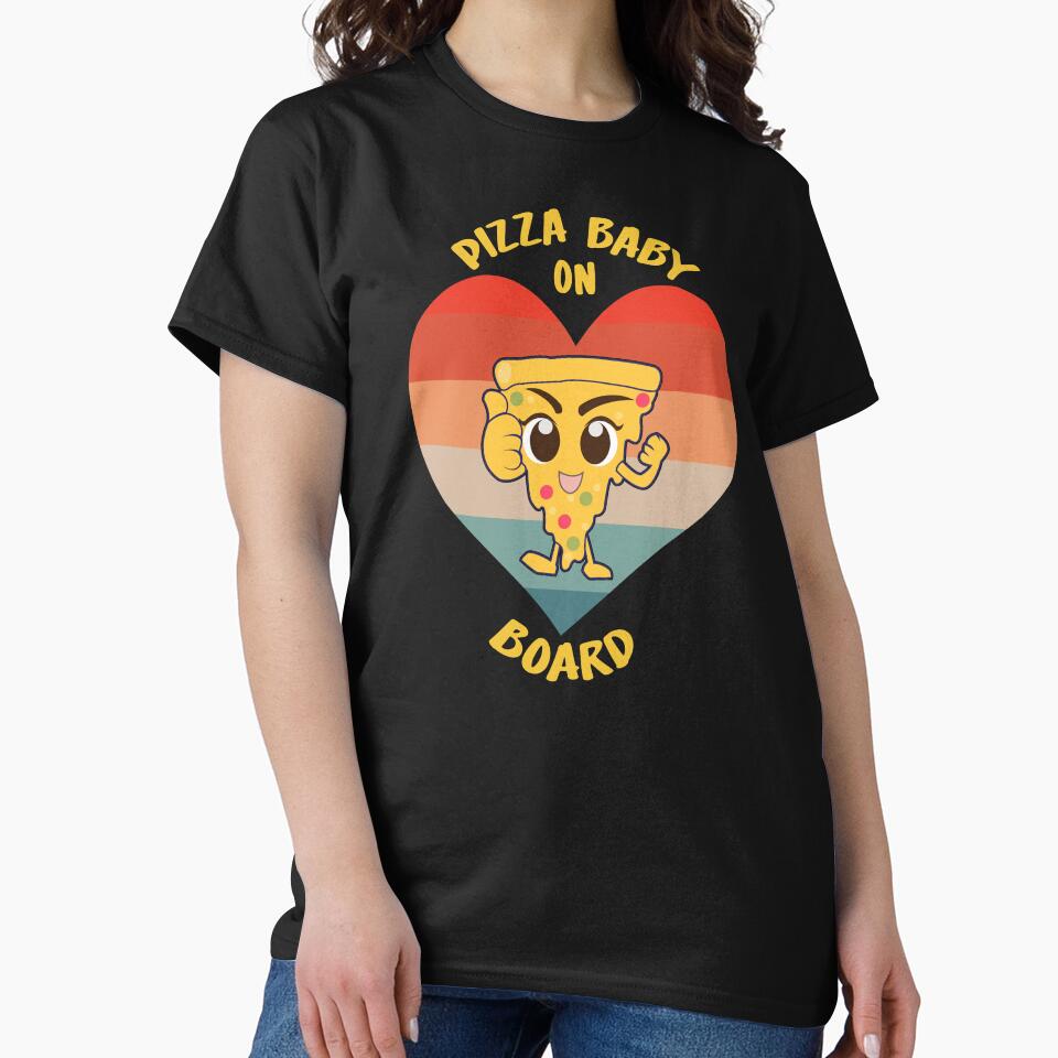 Pizza Baby On Board by AmethystMurad