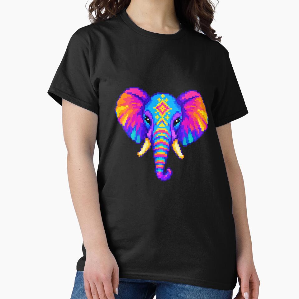 Elephant Pixel Art by BhadzCheetah