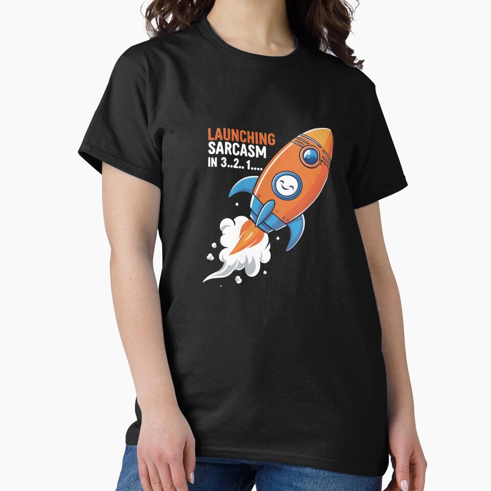 Sarcasm Blastoff ? by PrintHavenStore